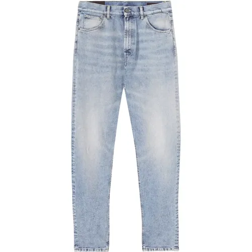 Classic Straight Jeans for Men , male, Sizes: W33, W30, W34, W35 - Dondup - Modalova