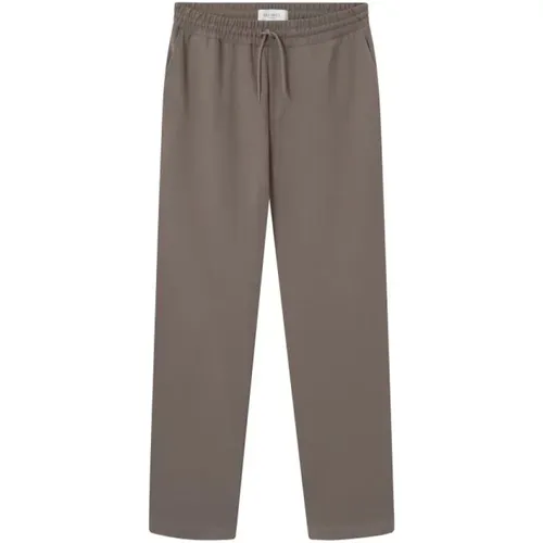 Straight Trousers, male, , Size: W32 Mountain Grey Patrick Pants - Les Deux - Modalova