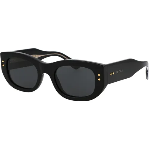 Stylische Sonnenbrille Gg1215S , Damen, Größe: 51 MM - Gucci - Modalova