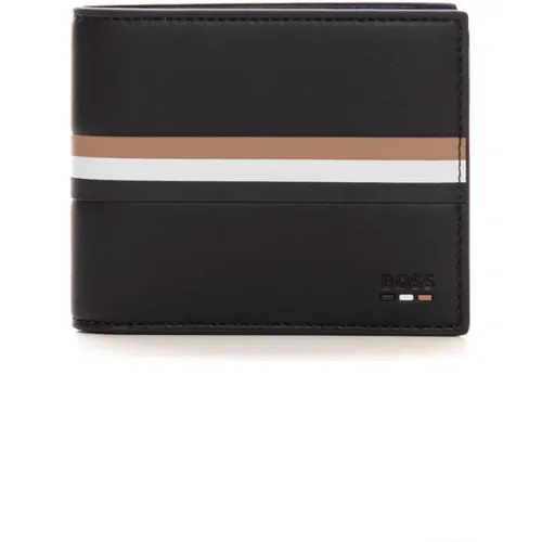 Trifold Wallet with Cardholder Compartments , male, Sizes: ONE SIZE - Boss - Modalova