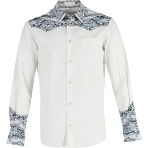 Pre-owned Shirts, male, , Size: S Pre-owned Cotton tops - Alexander McQueen Pre-owned - Modalova