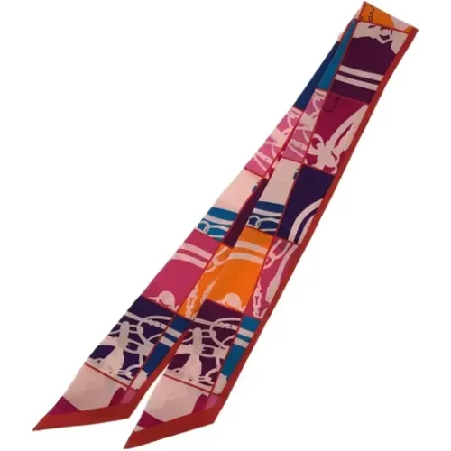 Pre-owned Scarves, unisex, , Size: ONE SIZE Pre-owned Silk scarves - Hermès Vintage - Modalova