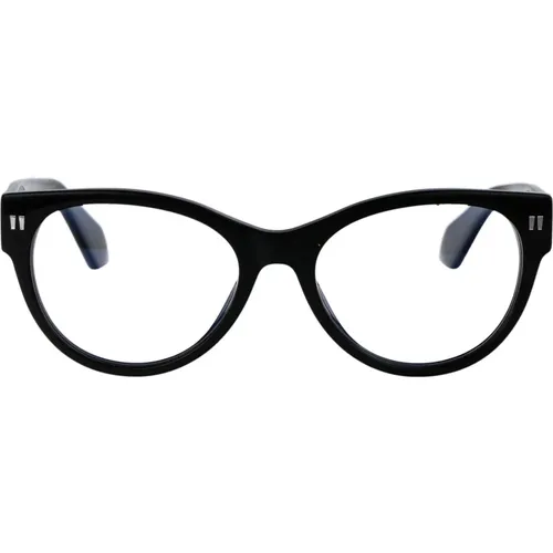 Stylish Optical Style 57 Glasses , unisex, Sizes: 55 MM - Off White - Modalova