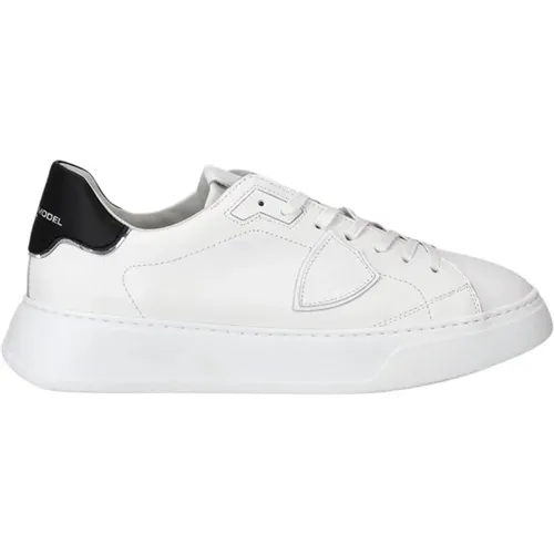 Temple High-Fashion Sneaker , Herren, Größe: 40 EU - Philippe Model - Modalova