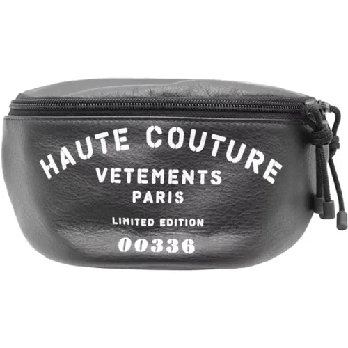 Haute Couture Funny Pack with Two Compartments , female, Sizes: ONE SIZE - Vetements - Modalova