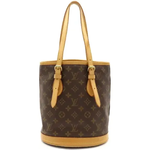 Pre-owned Tote Bags, female, , Size: ONE SIZE Pre-owned Canvas shoulder-bags - Louis Vuitton Vintage - Modalova