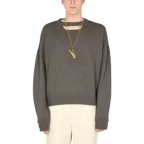 Oversize FIT Sweater , male, Sizes: M - Ambush - Modalova