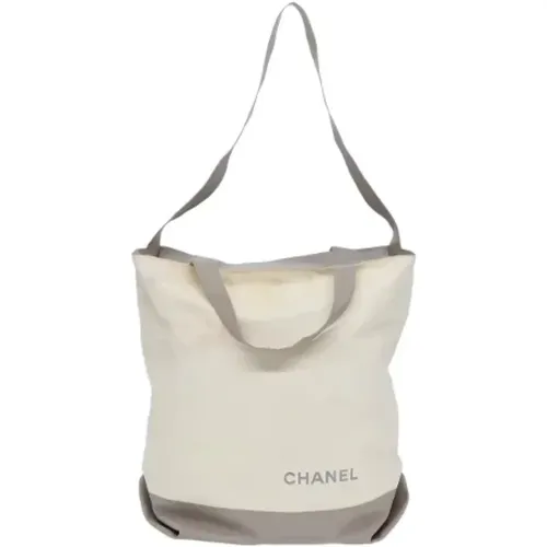 Pre-owned Tote Bags, female, , Size: ONE SIZE Pre-owned Canvas totes - Chanel Vintage - Modalova