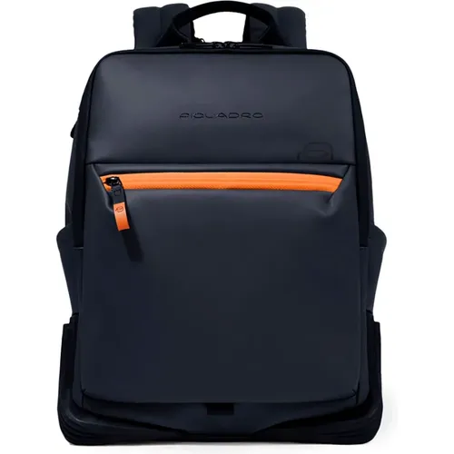 Backpacks, male, , Size: ONE SIZE Water resistant laptop 14 backpack - Piquadro - Modalova