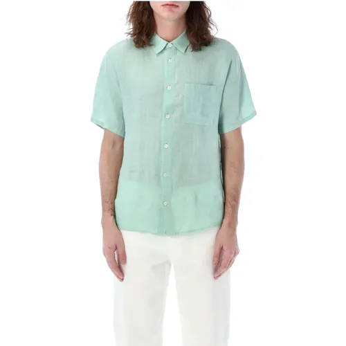 Short Sleeve Shirts , male, Sizes: M, XL - A.p.c. - Modalova