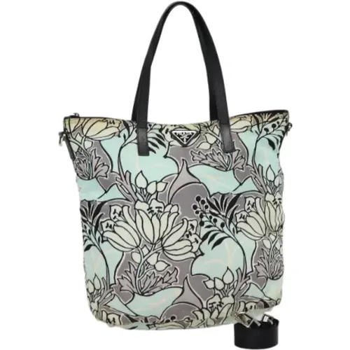 Pre-owned Tote Bags, female, , Size: ONE SIZE Pre-owned Fabric totes - Prada Vintage - Modalova