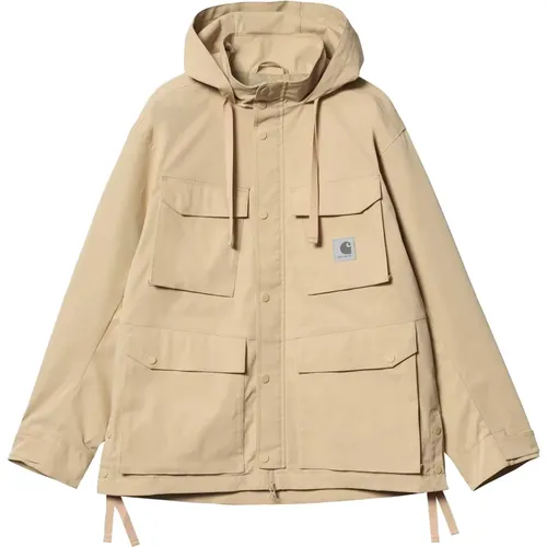 Wasserdichte Balto Jacke mit Reflektierenden Details , Herren, Größe: S - Carhartt WIP - Modalova