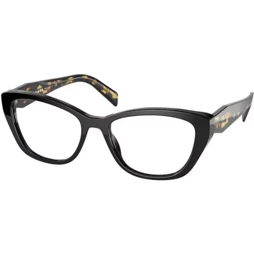 Schwarze Damenbrille Prada - Prada - Modalova