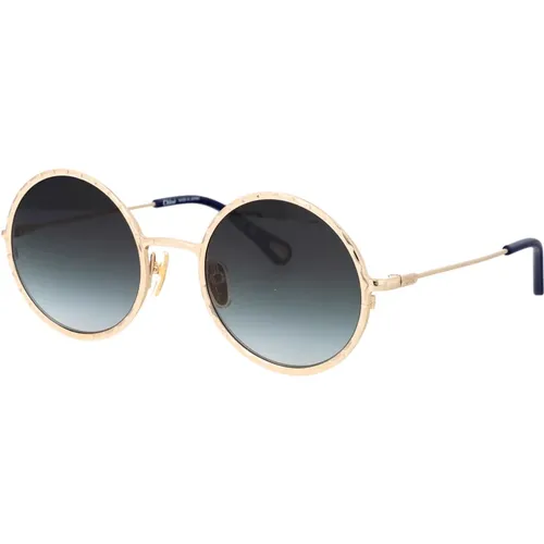 Stylish Sunglasses with Model Ch0230S , female, Sizes: 53 MM - Chloé - Modalova