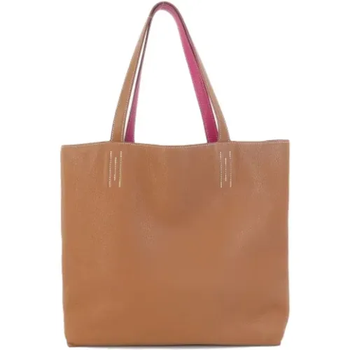 Pre-owned Tote Bags, female, , Size: ONE SIZE Pre-owned Leather handbags - Hermès Vintage - Modalova