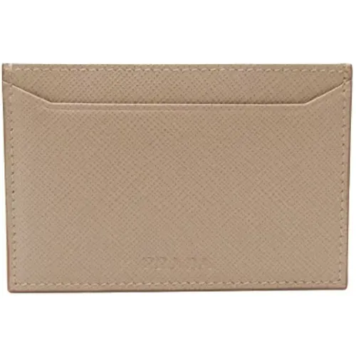 Pre-owned Wallets, female, , Size: ONE SIZE Pre-owned Leather wallets - Prada Vintage - Modalova