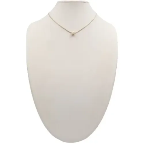 Pre-owned Jewellery, female, , Size: ONE SIZE Pre-owned Metal necklaces - Dior Vintage - Modalova