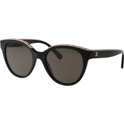 Stylish Sunglasses with Unique Design , female, Sizes: 54 MM - Chanel - Modalova