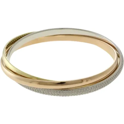 Pre-owned Jewellery, female, , Size: ONE SIZE Pre-owned Gold bracelets - Cartier Vintage - Modalova