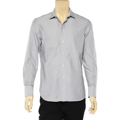 Pre-owned Shirts, male, , Size: S Pre-owned Cotton tops - Armani Pre-owned - Modalova