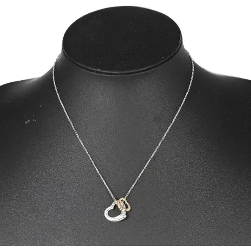 Pre-owned Jewellery, female, , Size: ONE SIZE Pre-owned Silver necklaces - Tiffany & Co. Pre-owned - Modalova