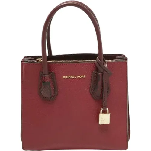 Pre-owned Tote Bags, female, , Size: ONE SIZE Pre-owned Leather handbags - Michael Kors Pre-owned - Modalova