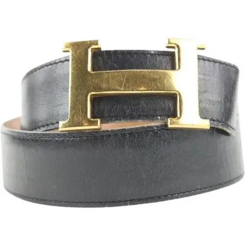 Pre-owned Belts, female, , Size: ONE SIZE Pre-owned Leather belts - Hermès Vintage - Modalova