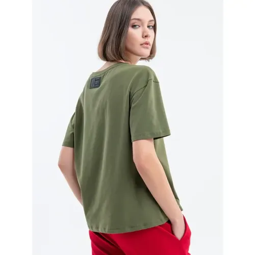 Olive Shirt Autumn Winter 2023 , female, Sizes: M, L - Fracomina - Modalova