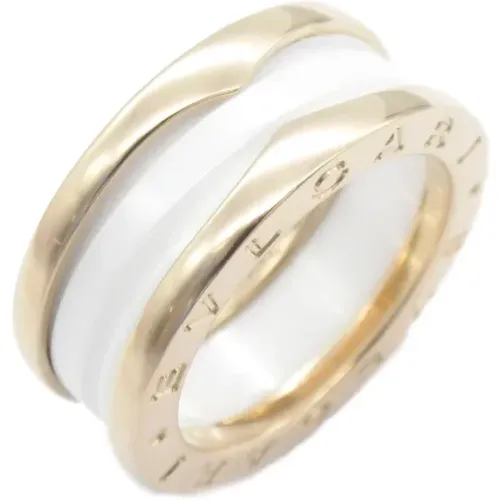 Pre-owned Metal rings , female, Sizes: ONE SIZE - Bvlgari Vintage - Modalova