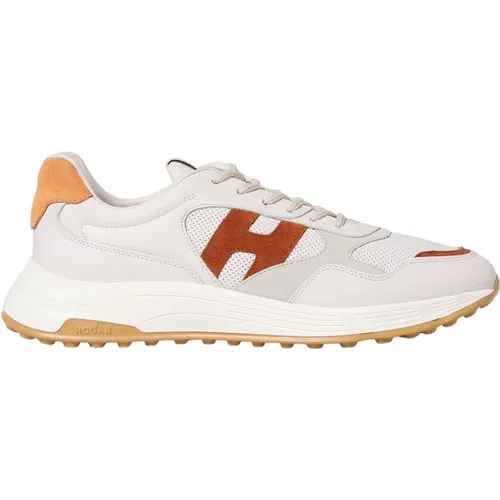 Hyperlight Allacc H Punch Sneakers , male, Sizes: 9 1/2 UK, 9 UK, 8 1/2 UK - Hogan - Modalova