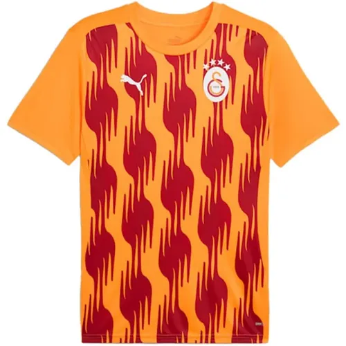 Sportswear, male, , Size: L Galatasaray Pre-Match Shirt 2024/2025 - Puma - Modalova