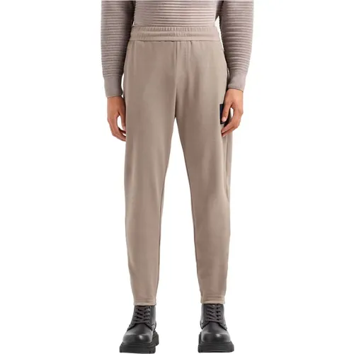 Driftwood Beige Jogger Hose - Armani Exchange - Modalova