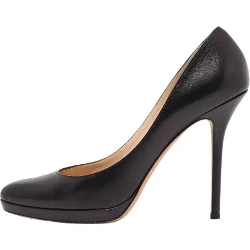 Pre-owned Pumps, female, , Size: 10 US Pre-owned Leather heels - Jimmy Choo Pre-owned - Modalova