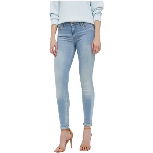 Basic Denim Jeans , Damen, Größe: W32 - Armani Exchange - Modalova