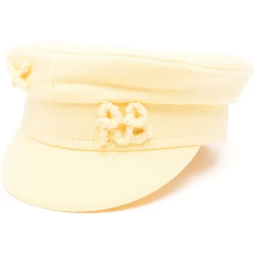 Linen Poplin Hat , female, Sizes: M, S - Ruslan Baginskiy - Modalova