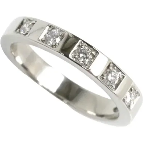 Pre-owned Jewellery, female, , Size: ONE SIZE Pre-owned Platinum rings - Bvlgari Vintage - Modalova