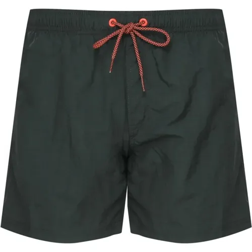 Sea Boxer Shorts Costume Elastic Waist , male, Sizes: L, M, S, XL - Sundek - Modalova