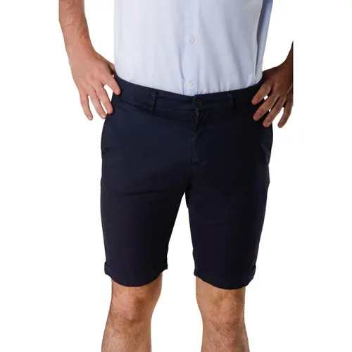 Stretch Gabardine Chino Bermuda Shorts , Herren, Größe: M - Mason's - Modalova