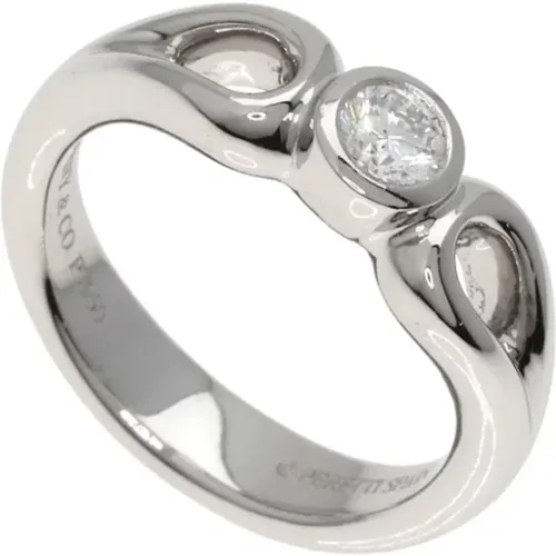 Pre-owned Platinum rings , female, Sizes: ONE SIZE - Tiffany & Co. Pre-owned - Modalova