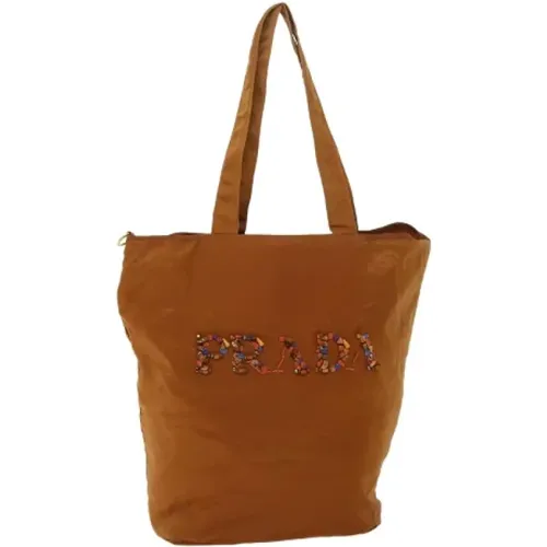 Pre-owned Tote Bags, female, , Size: ONE SIZE Pre-owned Nylon prada-bags - Prada Vintage - Modalova