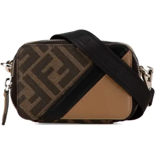 Pre-owned Cross Body Bags, female, , Size: ONE SIZE Pre-owned Fabric shoulder-bags - Fendi Vintage - Modalova