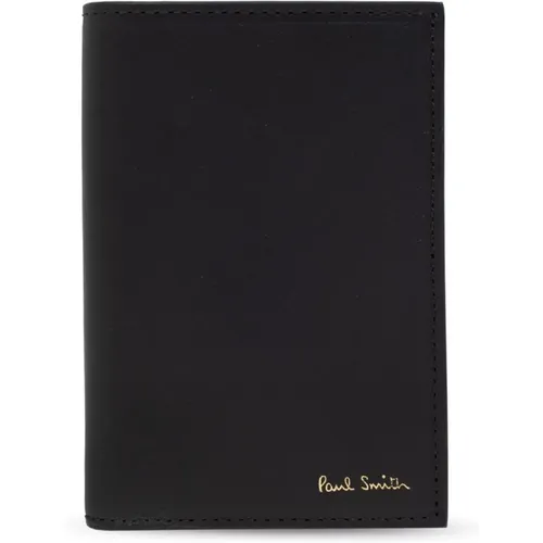 Wallets & Cardholders, male, , Size: ONE SIZE Leather Wallet - Paul Smith - Modalova