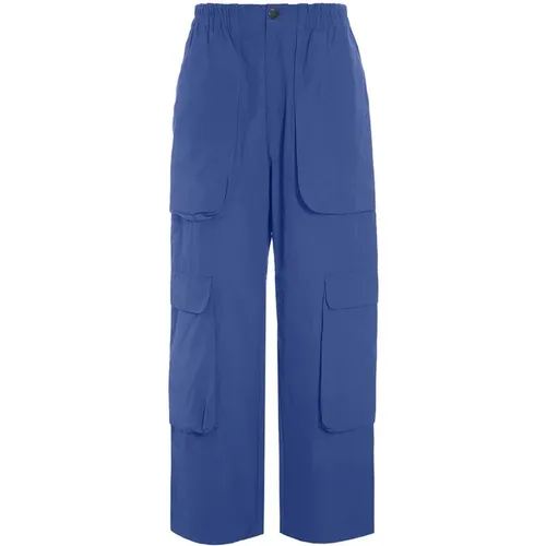 Wide Trousers, female, , Size: L Twilight Poplin Pants with Pockets - Bitte Kai Rand - Modalova