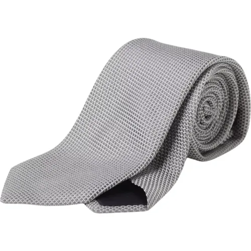 Silk Tie , male, Sizes: ONE SIZE - Tagliatore - Modalova