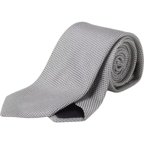 Ties, male, , Size: ONE SIZE Silk Tie - Tagliatore - Modalova