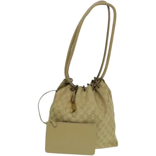 Pre-owned Canvas gucci-bags , female, Sizes: ONE SIZE - Gucci Vintage - Modalova