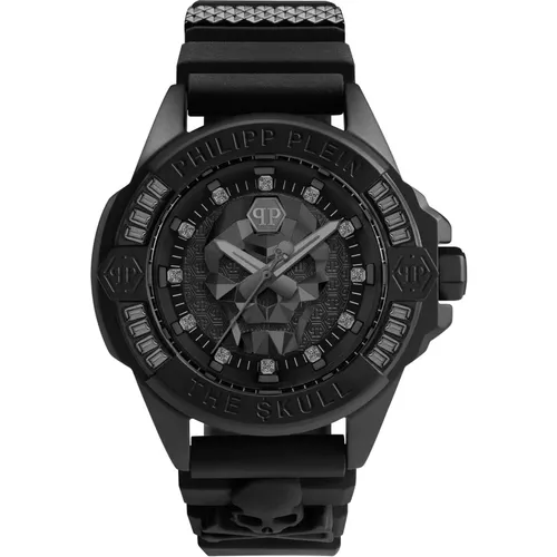 Watches, male, , Size: ONE SIZE Crystal Skull Genderless Watch - Philipp Plein - Modalova