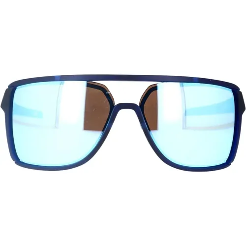 Polarized Castel Sunglasses with Prizm Lens , male, Sizes: 53 MM - Oakley - Modalova