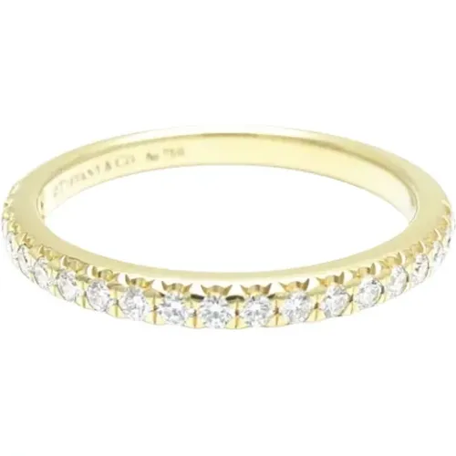 Pre-owned Jewellery, female, , Size: ONE SIZE Pre-owned Gold rings - Tiffany & Co. Pre-owned - Modalova