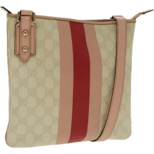 Pre-owned Cross Body Bags, female, , Size: ONE SIZE Pre-owned Leather gucci-bags - Gucci Vintage - Modalova